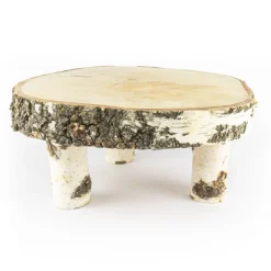 Baumscheibentisch | Birke | Höhe 6 cm | ø 15-20 cm