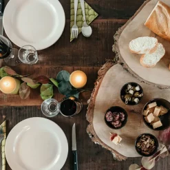 Baumscheibentisch | Birke | Höhe 6 cm | ø 15-20 cm