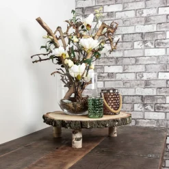 Baumscheibentisch | Birke | Höhe 15 cm | ø 35-40 cm