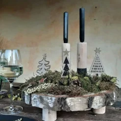 Baumscheibentisch | Birke | Höhe 15 cm | ø 35-40 cm