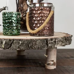 Baumscheibentisch | Birke | Höhe 15 cm | ø 35-40 cm