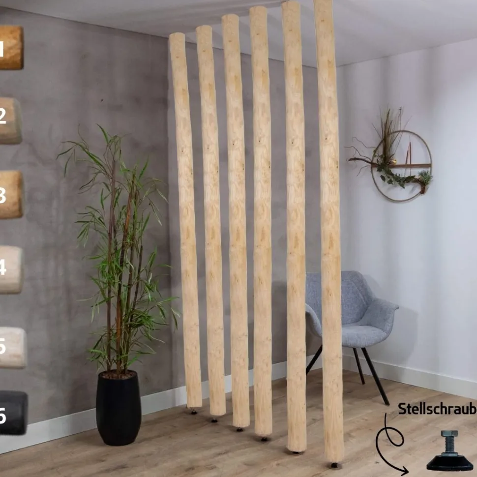 Baumstamm mit Stellfuß | Länge ab 200 cm