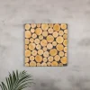 Baumstamm Wanddekoration | Ake | 60x60cm