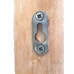 Baumstamm Wandregal Eton | Eichenholz geschliffen | 100cm