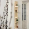 Baumstamm Wandregal Eton | Eichenholz geschliffen | 150cm