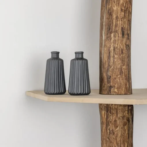 Baumstamm-Eckregal Tarik | Oak | 250 cm