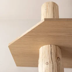 Baumstamm-Eckregal Tarik | 250 cm