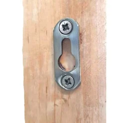 Baumstamm-Garderobenleiste Loreno | Vertikal | Holzhaken | 70 cm