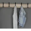 Baumstamm-Garderobenleiste Eloy | Metallhaken | 100 cm
