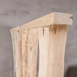 Baumstamm-Raumteiler Bodi | Mit naturbelassenem Fuß | H140cm