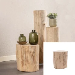 Baumstammsockel | H30cm | ø25-30cm
