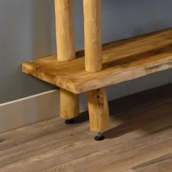 Baumstamm-Wandregal Magnus | Natural | 70 cm