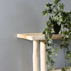 Baumstamm-Wandregal Magnus | Natural | 70 cm