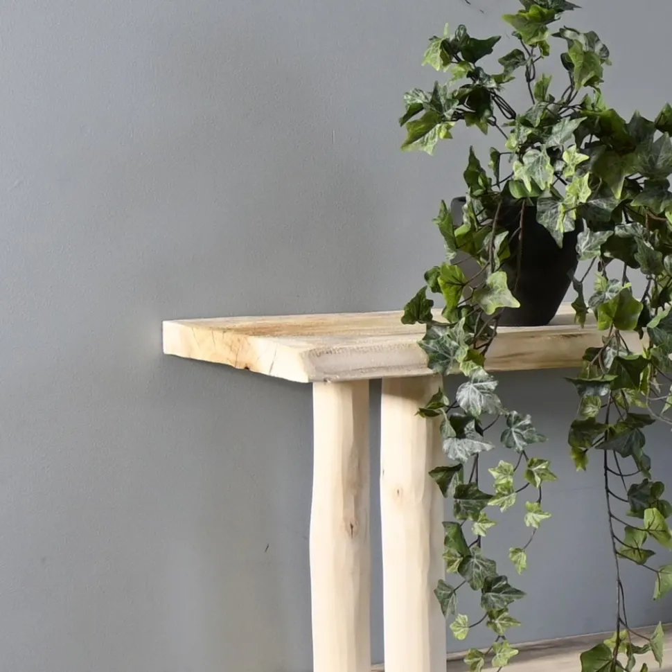 Baumstamm-Wandregal Magnus | Natural | 70 cm