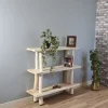 Baumstamm-Wandregal Magnus | Natural | 115 cm