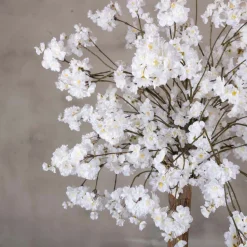 Blütenbaum Gaia mit Topf | Weiß | 200 cm