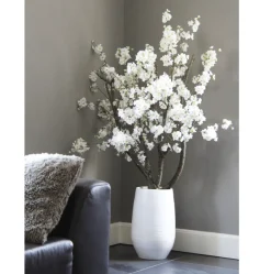 Blütenbaum Nine mit Topf | Weiß | Groß | 150 cm