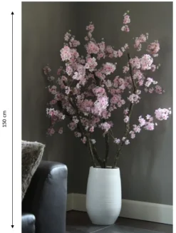 Blütenbaum Suze ohne Topf | Rosa | Groß | 150 cm