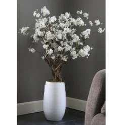 Blütenstrauch Elody ohne Topf | Weiß | 140 cm