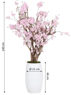 Blütenstrauch Lova ohne Topf | Rosa | 140 cm