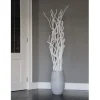 Deko-Set | Korkenzieheräste | Weiß | 160 cm