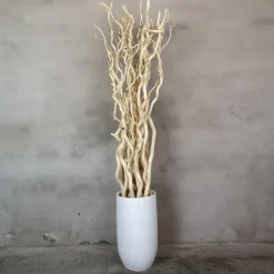 Deko-Set | Korkenzieheräste | Sandgestrahlt | 160 cm