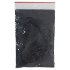 Glitter Schwarz grob