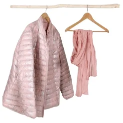 Hängegarderobe | Geschliffener Birkenast | 100 cm