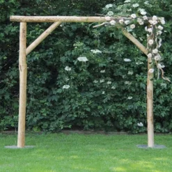 Hochzeitslaube Romantik | Baumstamm | 230cm