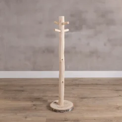 Kinder-Garderobenständer Sierra | Naturholz | 100 cm