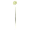 Kleine künstliche Alliumblüte in Weiß 50 cm