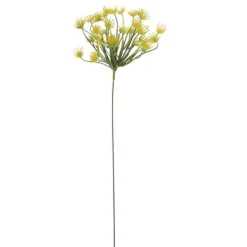 Künstliche Dillblüte | Gelb | 50cm