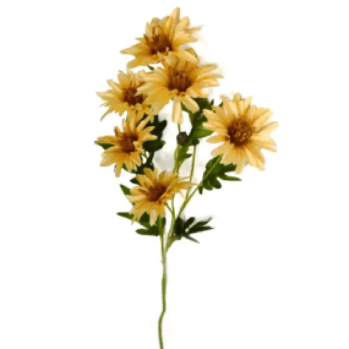 Künstliche Sonnenblume | Pfirsich | 80cm