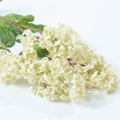 Künstlicher Fliederzweig | Weiß | 70 cm