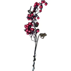 Künstlicher Hagebuttenzweig | 40cm