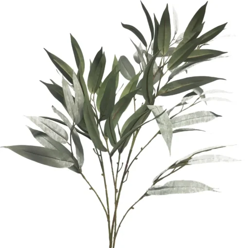 Künstlicher Mangozweig | Grau-Grün | 80cm