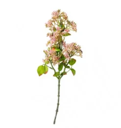 Künstlicher Schneeball/Viburnum-Zweig | Zartrosa | 55 cm