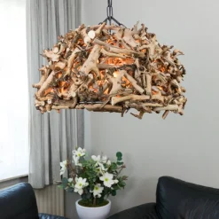 Kugelleuchte Wood 50 cm