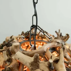Kugelleuchte Wood 75 cm