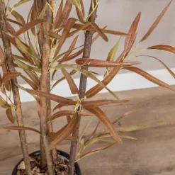 Kunstpflanze Eucalyptus | Rot/Grün | 120cm