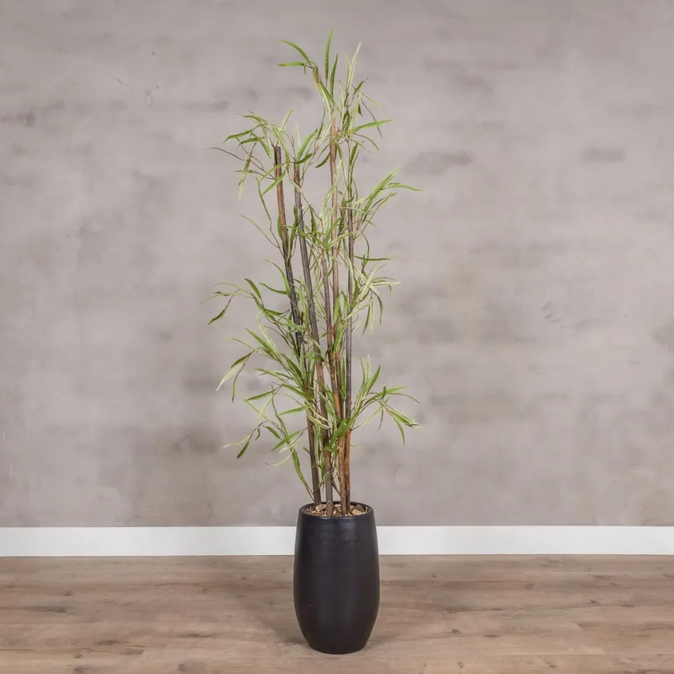 Kunstpflanze Eucalyptus | Grün | Mit Topf | 160cm