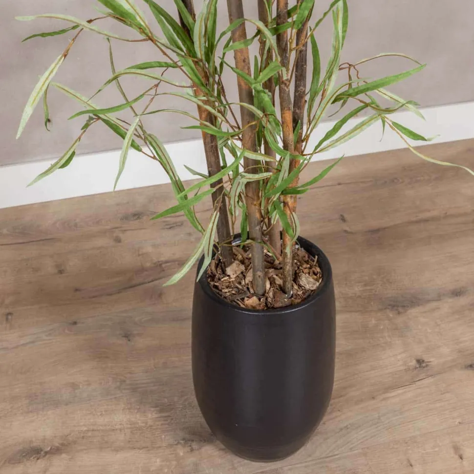 Kunstpflanze Eucalyptus | Grün | Mit Topf | 160cm