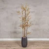 Kunstpflanze Eucalyptus | Rot/Grün | 160cm(mit Topf)