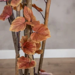 Kunstpflanze Winter-linde | Rot | Ohne Topf | 160cm