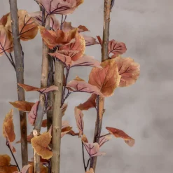 Kunstpflanze Winter-Linde | Rot | Mit Topf | 160cm