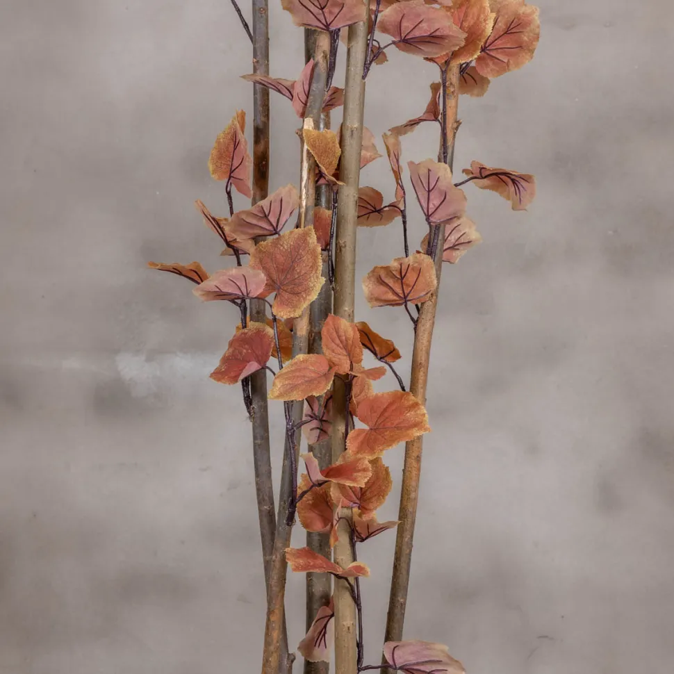 Kunstpflanze Winter-Linde | Rot | Mit Topf | 160cm