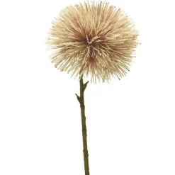Löwenzahn künstlich | Weiß-Rosa | 45cm