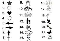 Pfeil aus Holz–Personalisiertes Symbol/Text – 55cm