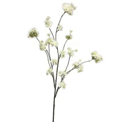 Prunus Blütenzweig künstlich | Weiß | 125cm