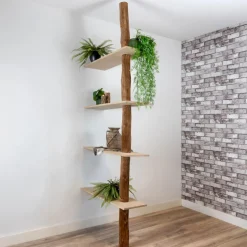 Stellen Sie Ihr Raumteiler-Regal Alrik selbst zusammen | 250 cm